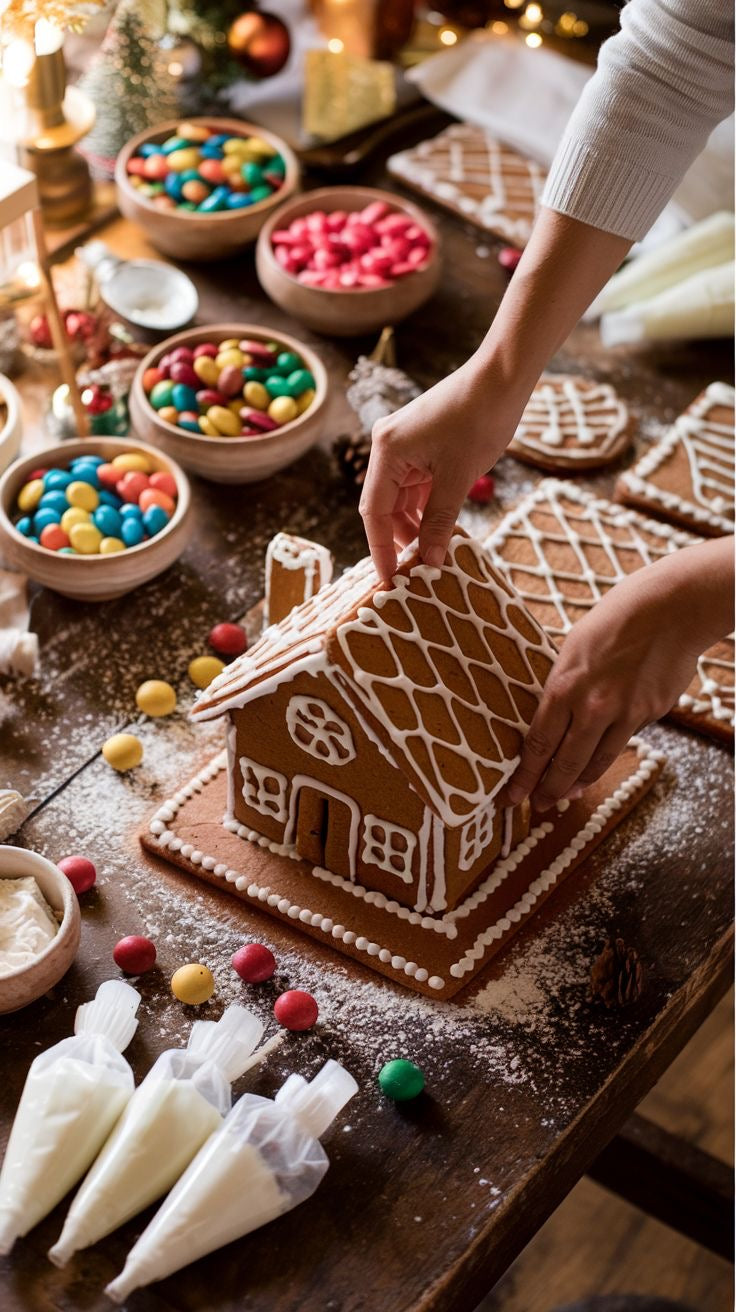 Gingerbread building & Decorating