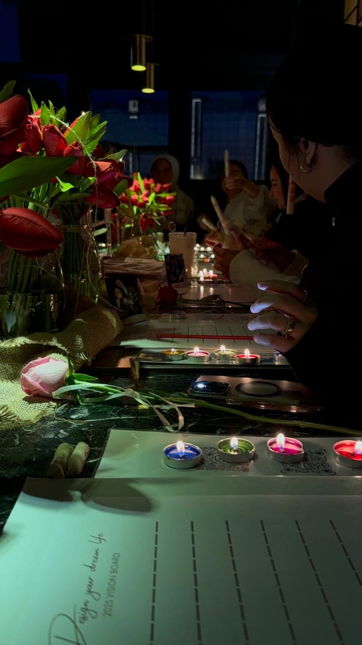 Candles Painting Session